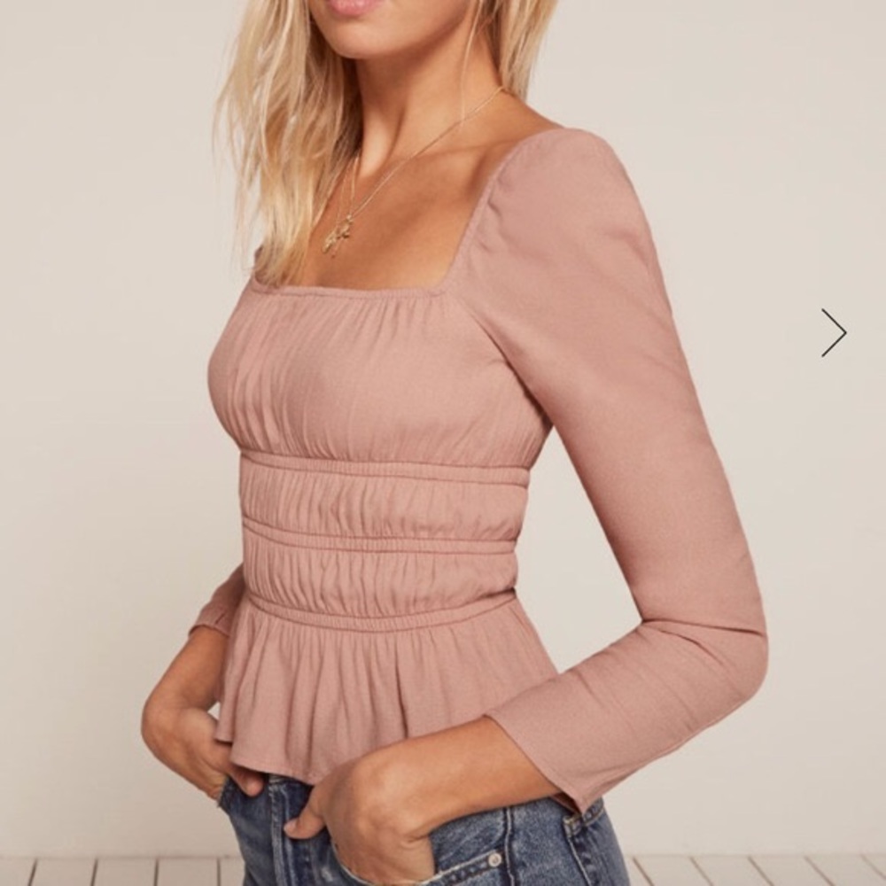 Reformation Laurent top size Small Used like new